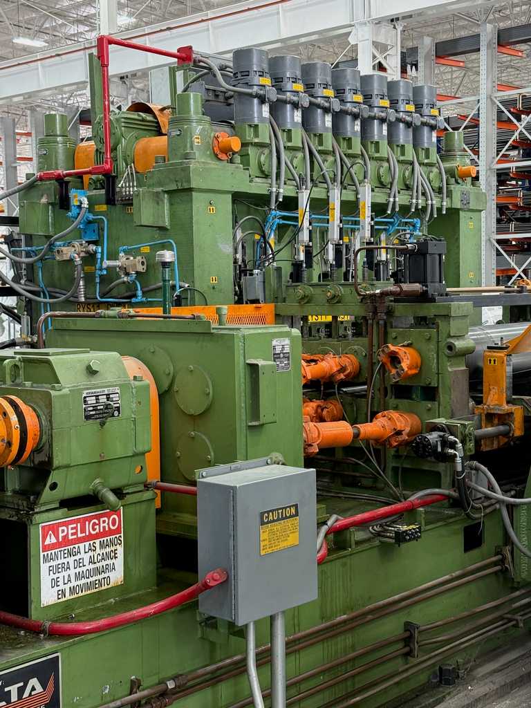 61.5" x .135" Delta, precision cassette leveler, 50000 psi, 250 FPM, 17 rolls - Image 7