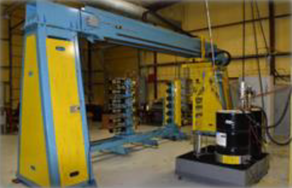 MVP #Overhead-Series, 3-Axis filament winder with 6 spindles, 1"-30" mandrel diameter, 118" mandrel length - Image 3