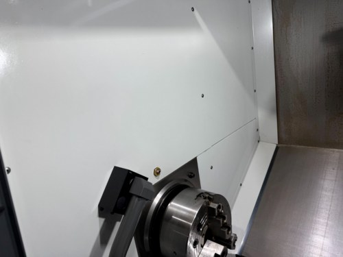 Haas #DS-30Y, 3-Axis CNC Lathe, 31.7" swing, 23" machining length, 18" turning diameter, 8" chuck, 2" bar, 30 - Image 7