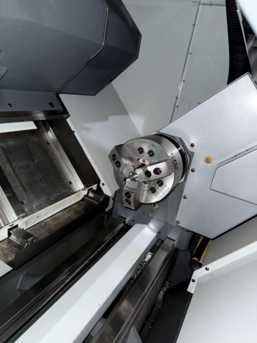 Haas #DS-30Y, 3-Axis CNC Lathe, 31.7" swing, 23" machining length, 18" turning diameter, 8" chuck, 2" bar, 30 - Image 10