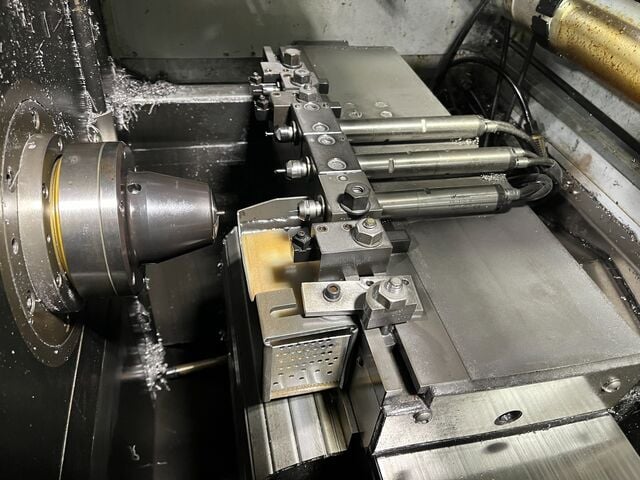CSM #GTC6, CNC Lathe, 11.75" X, 7.5" Z, 1.275" bore, 5 HP, 4500 RPM, Fagor 8050 control, Mist Buster air - Image 2