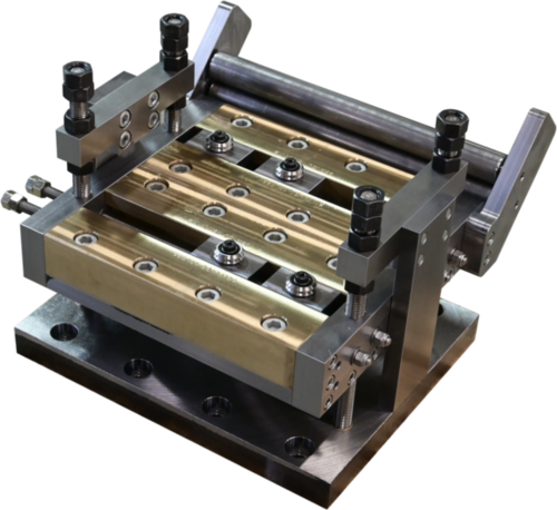 UCG, Rollformer Entry Guide, 2.1"-8.1" strip, 4.43"-8.62" height adjustment, 0.056" thickness - Image 2