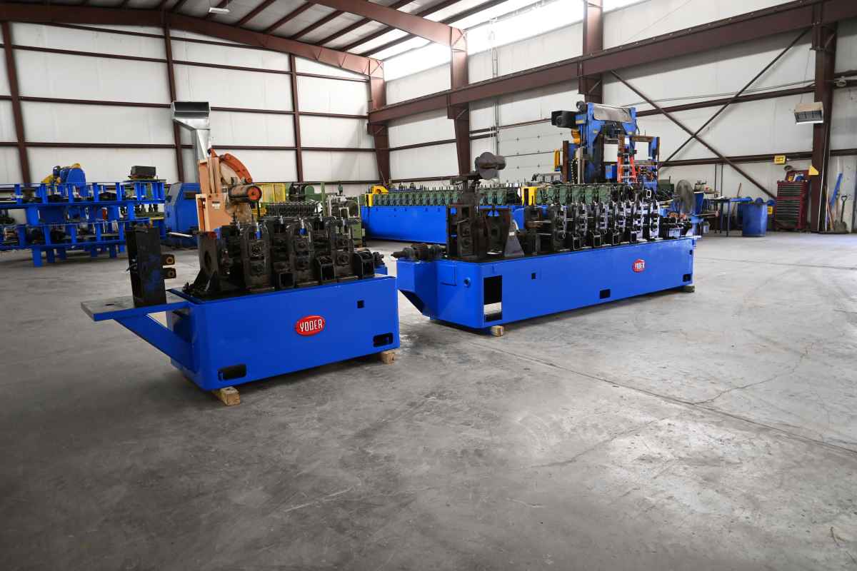 2-1/2" x 0.095" Yoder #M2, High Frequency Tube Mill, 13" roll space, 15" horizontal centers, 5"-6-3/4" - Image 2