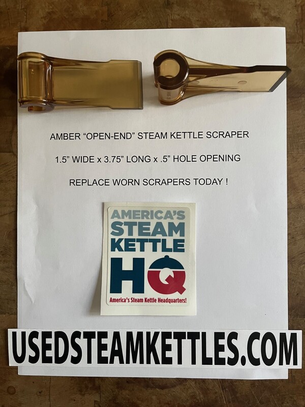 Ameriscrape #AMBER-OPEN-END, scraper, unused, 2025 - Image 1