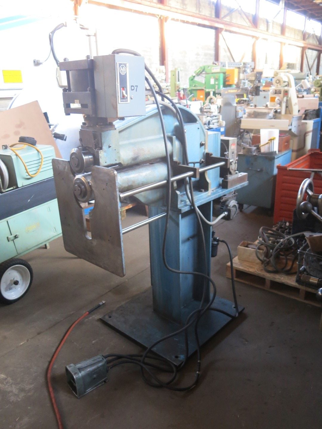 Lockformer #D20, Rotary machine, 20" throat, 12 gauge - Image 2
