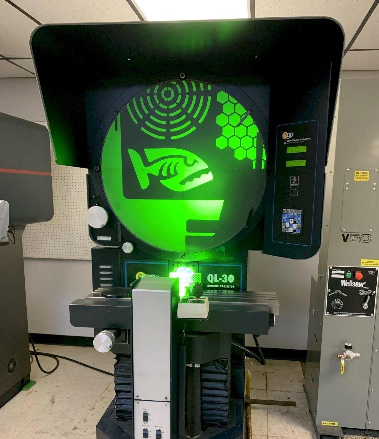30" OGP #QL30, Optical Comparator & Measuring Machine - Image 2
