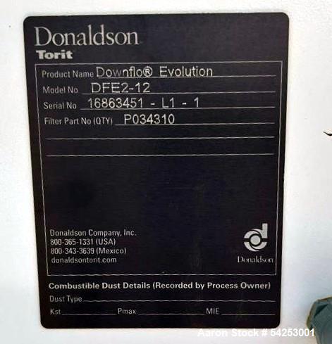Donaldson Torit #DFE2-12, Dust Collector, 3048 sq.ft., 40 HP, 230/460 V., 12 filter - Image 8