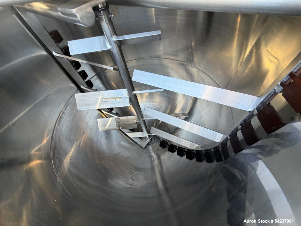 800 gallon Lee #800-D9MS, Double Motion Kettle, Agitated Kettle, 2003 - Image 10