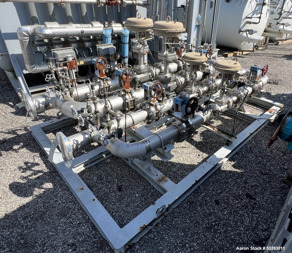 Samson, Metered Pump Skid, 4 Segments, Pressure Panels, Multi-Connection, 304 Stainless Steel - Image 1