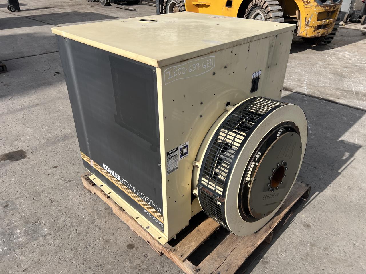 180 KW, Kohler #180ROZJ, generator end taken off 8.1 JD engine, 120/240 Volts, load tested, 862 hours, 2000 - Image 1