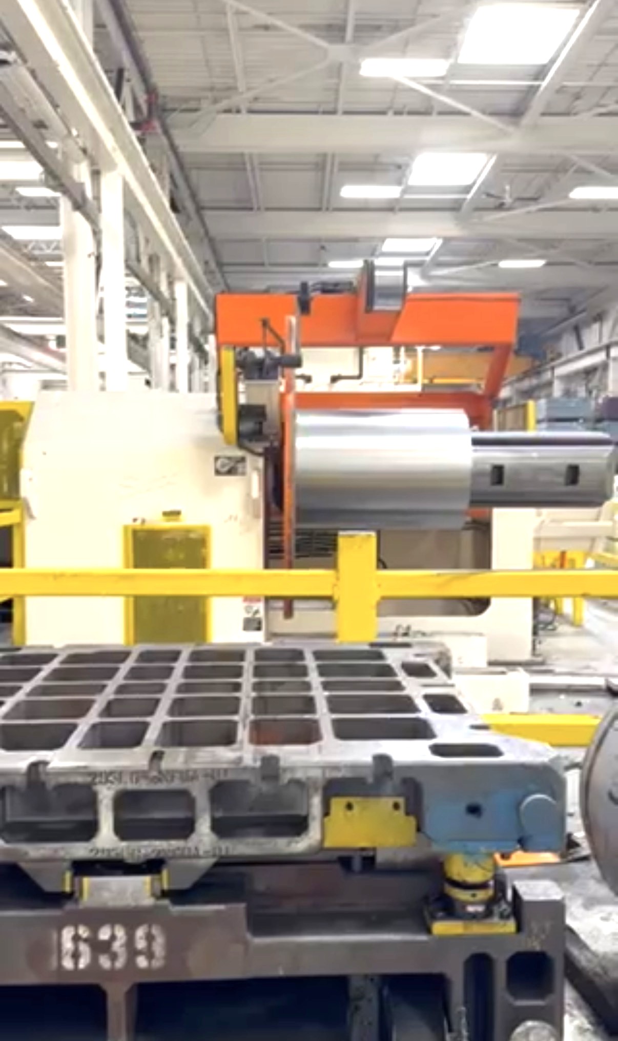50000 lb. Sesco, coil feed line, 72" x .125", L to R, Trabon lubrication - Image 2
