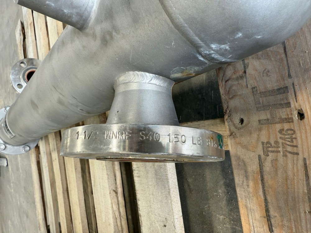 Koss, industrial shell and tube heat exchanger, 2-1/2" outlet, Koss Industrial 125 PSI - Image 2