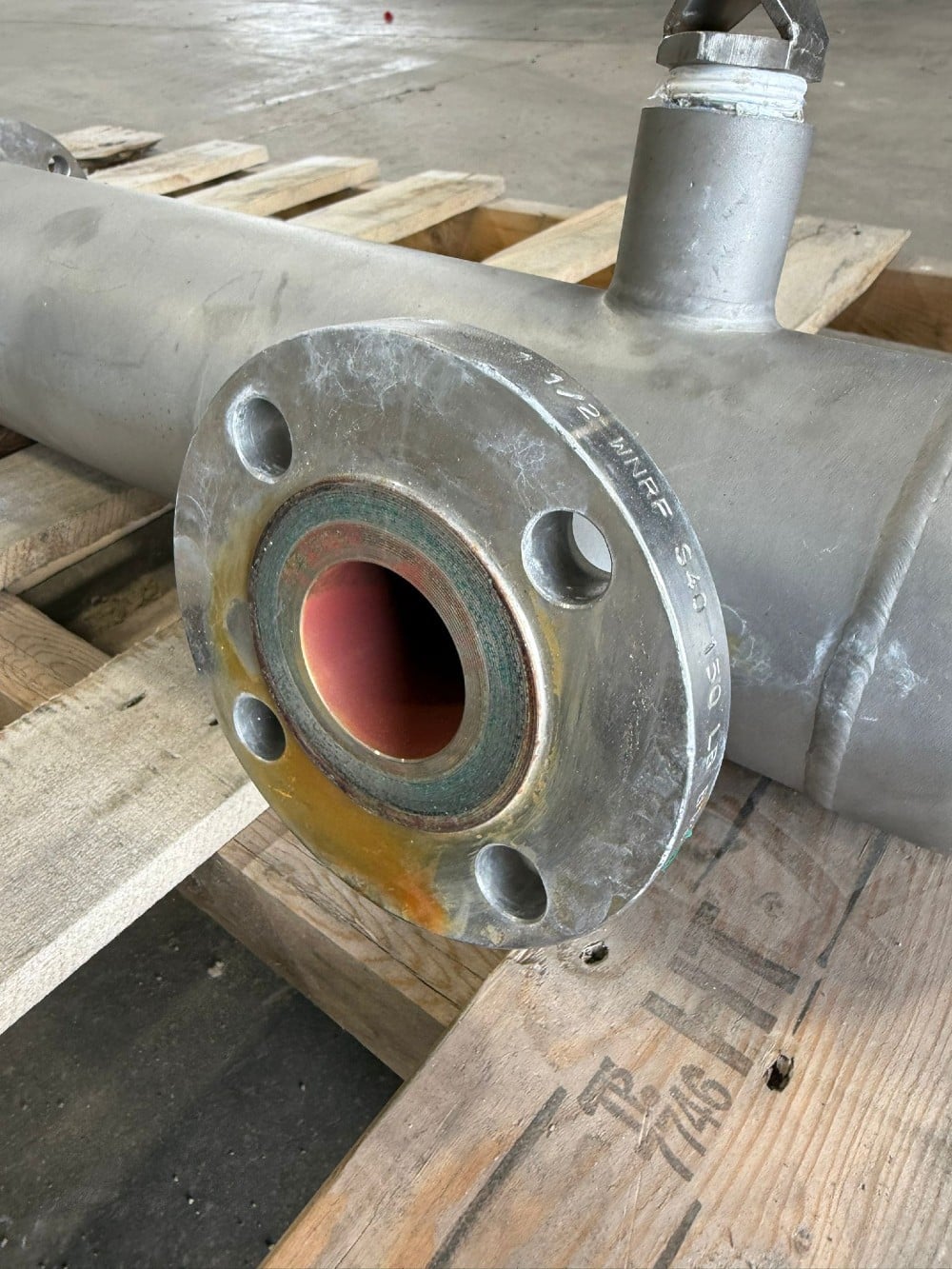 Koss, industrial shell and tube heat exchanger, 2-1/2" outlet, Koss Industrial 125 PSI - Image 3