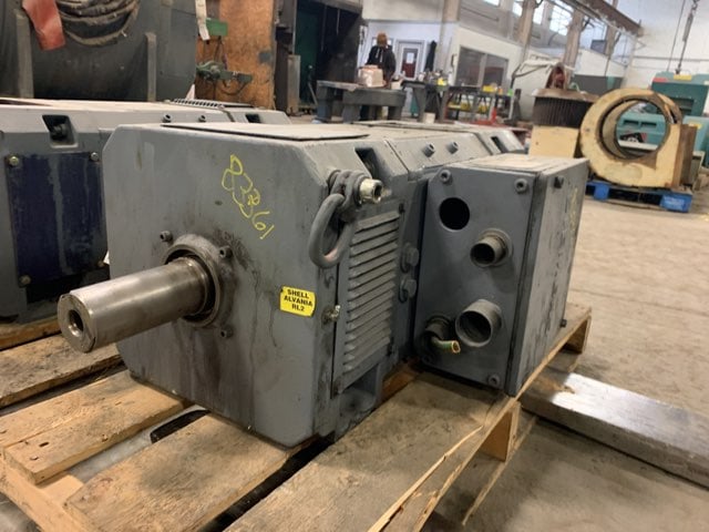 100 HP 2500 RPM Siemens, Frame 90, DPFVBB, 400 VA, 70 VF - Image 1