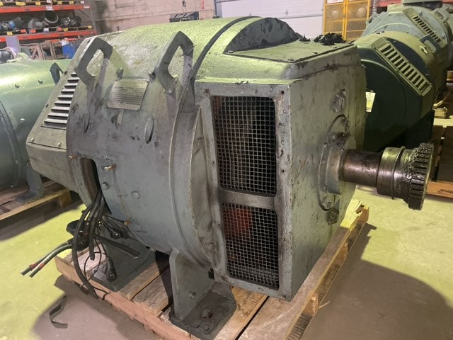 200 HP 650 RPM General Electric, Frame 5423, DPFVBB, 500 VA (2 available) - Image 3