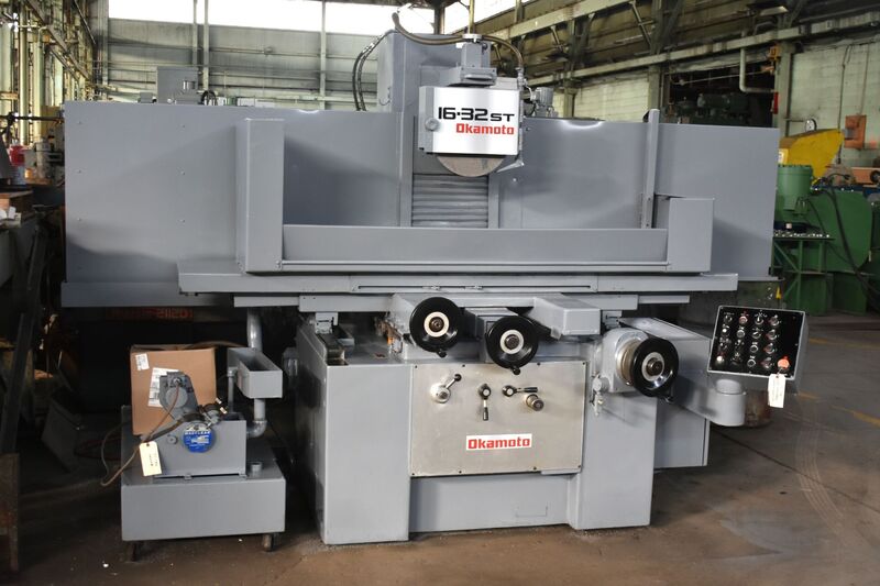 16" x 32" Okamoto #ACC-16.32ST, 3-Axis saddle type horizontal spindle surface grinder, electromagnetic chuck - Image 1