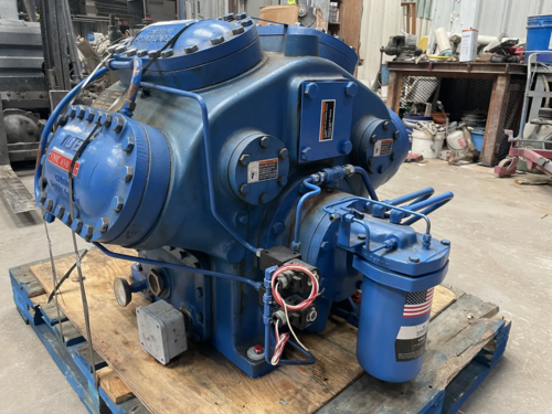 Vilter #458XL, 8-Cylinder Bare Reciprocating Compressor, R-717 refrigerant, 1200 RPM, 398 cfm, 4-1/2" x - Image 4