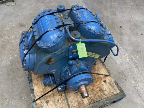 Vilter #458XL, 8-Cylinder Bare Reciprocating Compressor, R-717 refrigerant, 1200 RPM, 398 cfm, 4-1/2" x - Image 9