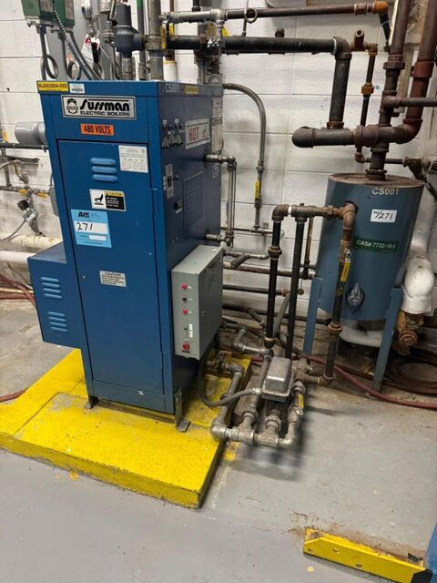 Sussman #SSB100, Electric Steam Boiler, 102 kW, 480 Volts, 3Ph, ASME, National Board - Image 1