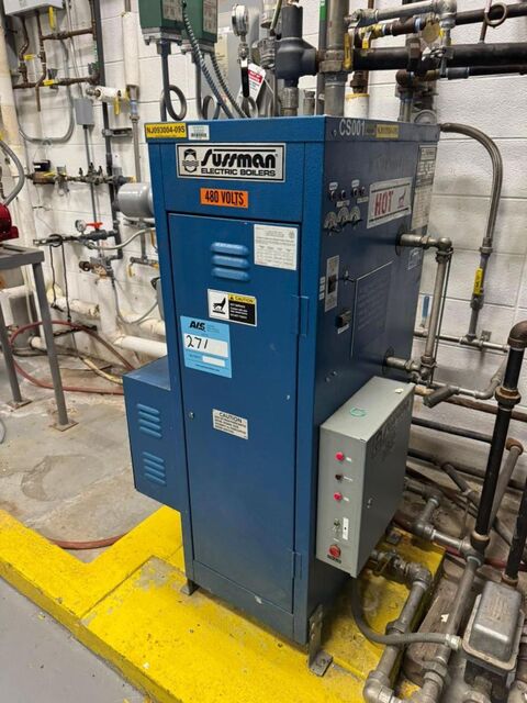 Sussman #SSB100, Electric Steam Boiler, 102 kW, 480 Volts, 3Ph, ASME, National Board - Image 4