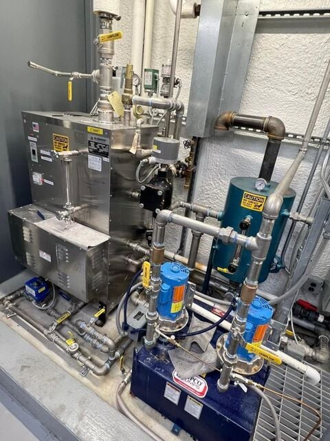 Sussman #SSB138, Electric Steam Boiler, Stainless Steel, 138 kW, 480V 3-Phase, ASME, w/Shipco Pumps - Image 7