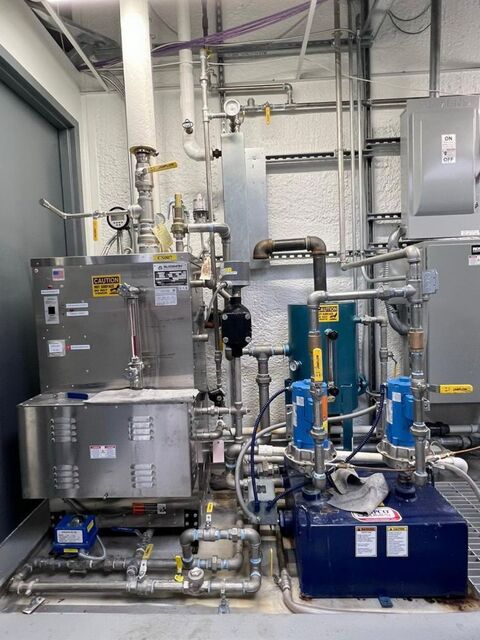 Sussman #SSB138, Electric Steam Boiler, Stainless Steel, 138 kW, 480V 3-Phase, ASME, w/Shipco Pumps - Image 8