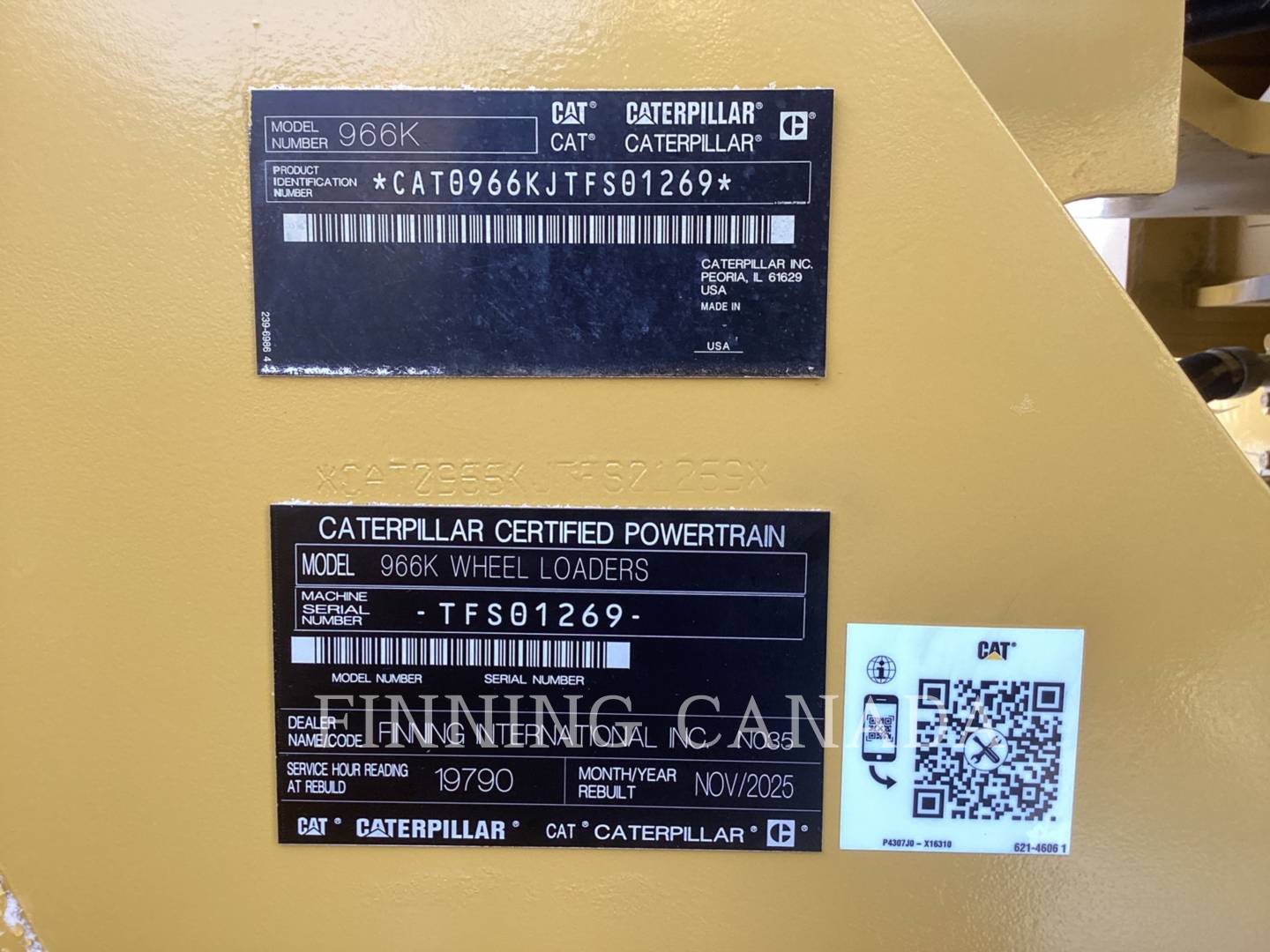 Cat 966K, Wheel Loader, 10 hours, S/N: TFS01269, 2014 - Image 6