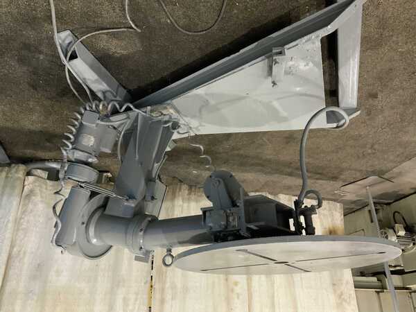1000 lb. Ransome #SW10A, welding positioner, 36" table diameter, 360&deg; manual tilt table, 1/2 HP, 1977 - Image 2