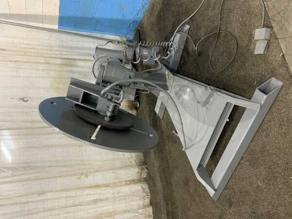 1000 lb. Ransome #SW10A, welding positioner, 36" table diameter, 360&deg; manual tilt table, 1/2 HP, 1977 - Image 9