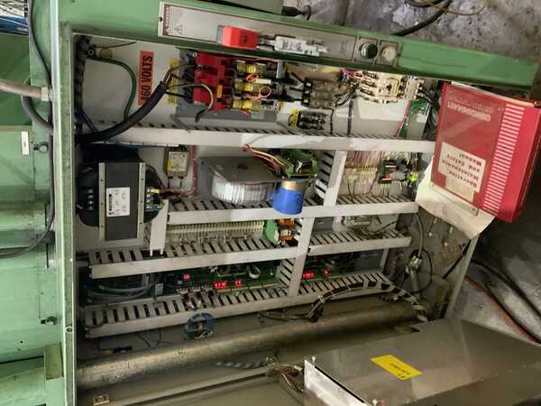 90 Ton, Cincinnati #90CBIIX6, CNC hydraulic press brake, 8' overall, 78" between housing, 14" stroke, 15 HP - Image 9