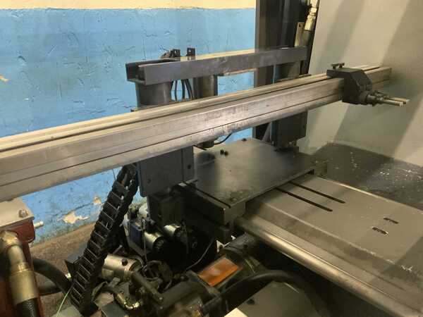 70 Ton, LVD #SP670, hydraulic press brake, Cybelec CYB Touch 12 CNC controls, 6' overall, dual foot pedals - Image 4