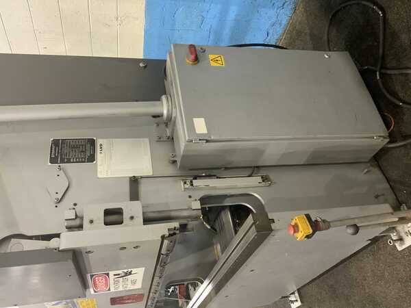 70 Ton, LVD #SP670, hydraulic press brake, Cybelec CYB Touch 12 CNC controls, 6' overall, dual foot pedals - Image 7