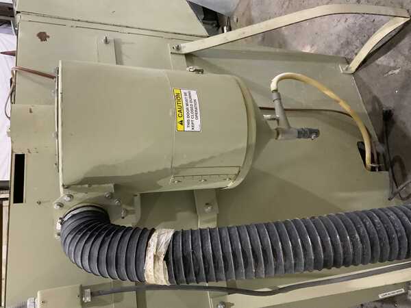 Clemco #CAB-INEX-3048R-300-CDC, sandblast cabinet, dual door opening, 2 gloves, 2017 - Image 7