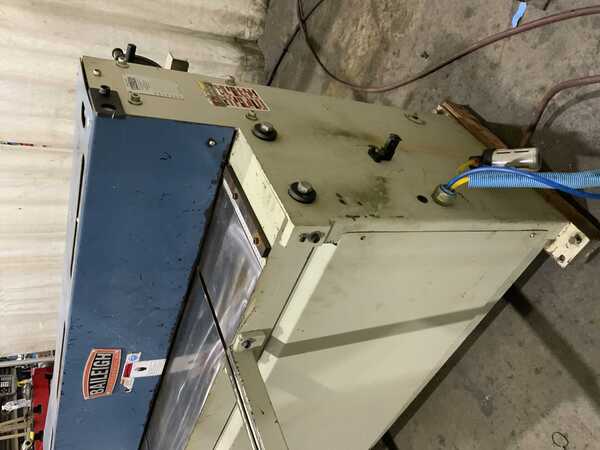 16 gauge x 4.4' Baileigh #SH-5216A, air powered shear, 26" back gauge, 2 front arm supports, 2011 - Image 3