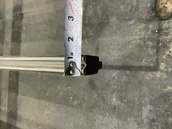 128" L, Female press brake die, 1" die width, 1-3/4" die height, 1/2" die opening, 1/2" tang - Image 4