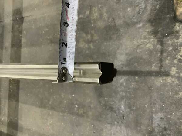 128" L, Female press brake die, 1" die width, 1-3/4" die height, 1/2" die opening, 1/2" tang - Image 6