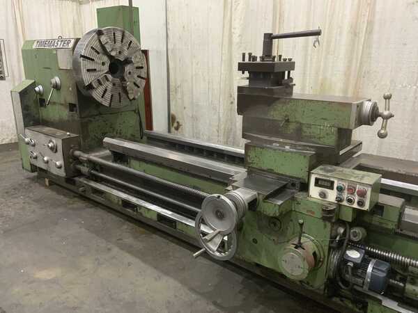51" x 200" Timemaster #TB5139, hollow spindle engine lathe, 3 & 4-jaw chucks, steady rest - Image 2