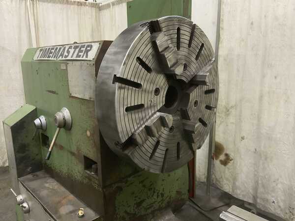 51" x 200" Timemaster #TB5139, hollow spindle engine lathe, 3 & 4-jaw chucks, steady rest - Image 4