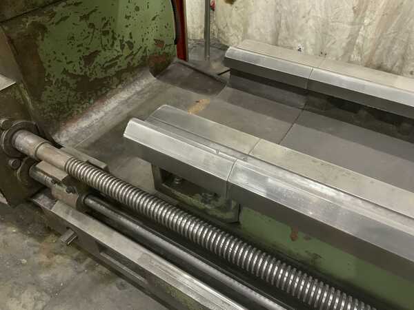 51" x 200" Timemaster #TB5139, hollow spindle engine lathe, 3 & 4-jaw chucks, steady rest - Image 5