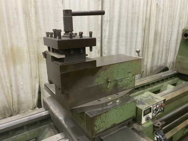 51" x 200" Timemaster #TB5139, hollow spindle engine lathe, 3 & 4-jaw chucks, steady rest - Image 8