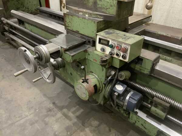 51" x 200" Timemaster #TB5139, hollow spindle engine lathe, 3 & 4-jaw chucks, steady rest - Image 10