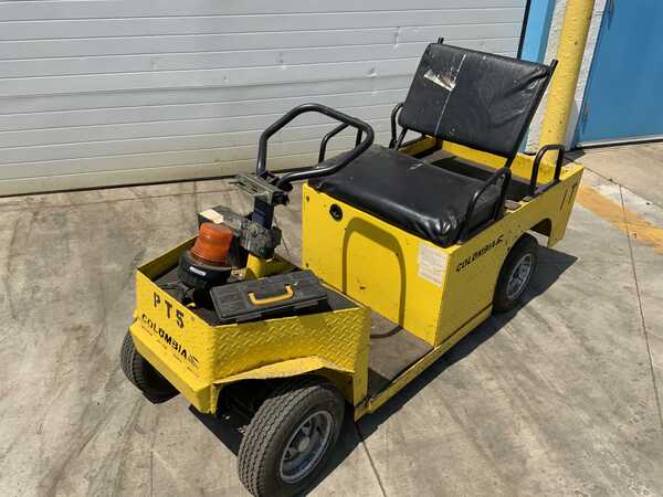 Columbia #EX21-F-24, 4-wheel electric utility vehicle, 750 lb. capacity, 9 MPH, 1000 lb. towing capacity - Image 7
