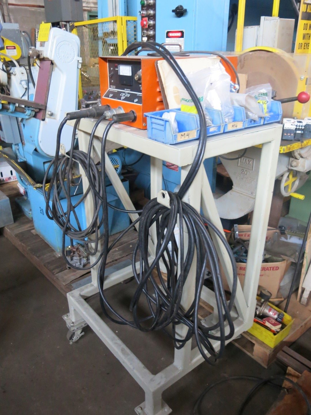 Midwest #CD-375, Stud Welder, w/ parts & cart - Image 2