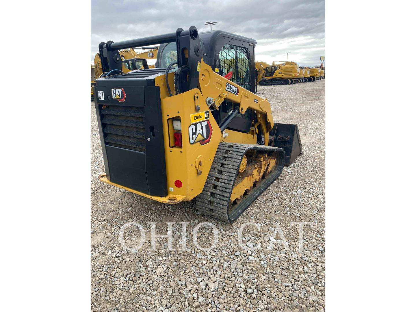 Cat 259D3, Skid Steer Loader, 1337 hours, S/N: CW921920, 2023 - Image 3