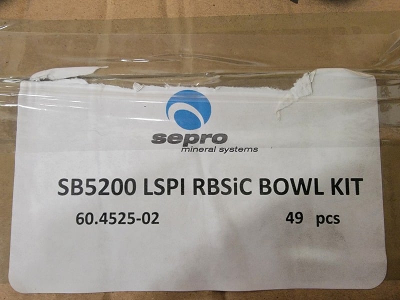 Sepro #SB5200, standard ceramic tile, box, new surplus - Image 2