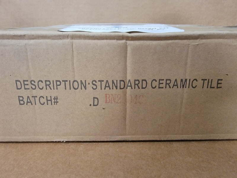 Sepro #SB5200, standard ceramic tile, box, new surplus - Image 3