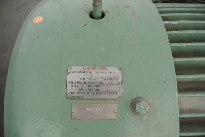 200 HP 3575 RPM Teco Westinghouse APH20002TE5, Frame 447TS, continuous duty, 575 Volts - Image 10