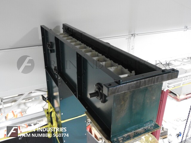 Aseeco / PPM #ALS6CP, Z style bucket elevator, 6" x 4.5" x 3" product buckets, 182" discharge height - Image 2