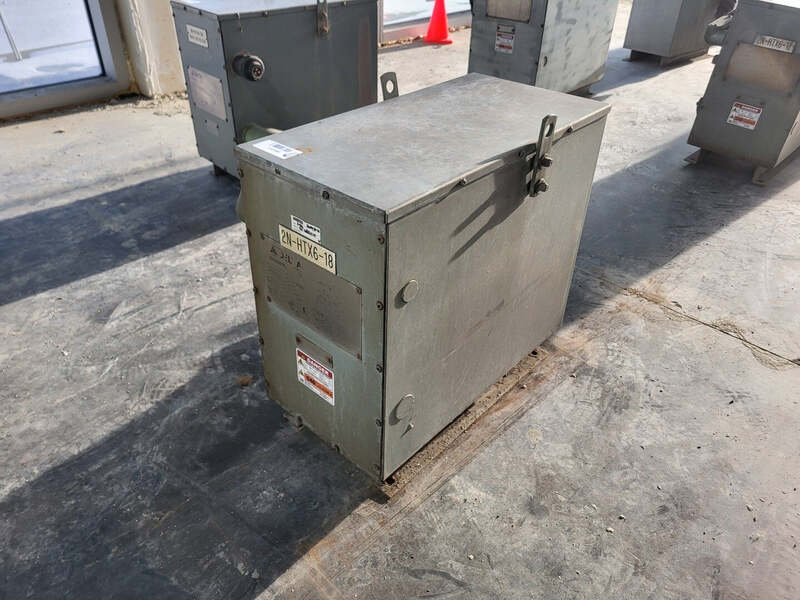 45 KVA 600 Primary, 208Y/120 Secondary, Delta CETC0045S001532, dry type, Nema 3R - Image 1