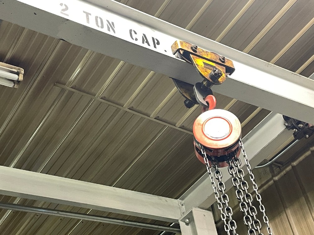2 Ton, Freestanding Bridge Crane - 8' L x 10' width x 12' T (Already Taken Down) - Image 8